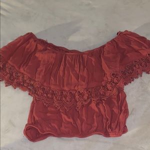 Off the Shoulder Flow Top